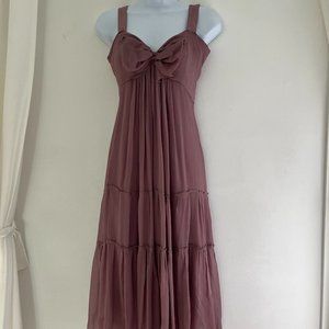 Prada silk blush dress 42 YOU WILL BE THE BELL OF THE BALL IN THIS DRESS